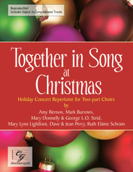 Together in Song at Christmas Two-Part Reproducible Book & Online Audio Access cover Thumbnail